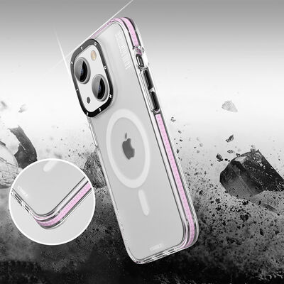 Apple iPhone 14 Kılıf Magsafe Şarj Özellikli Youngkit Jane Sand Serisi Kapak - 6