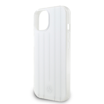Apple iPhone 14 Kılıf Mercedes Benz Orjinal Lisanslı New Urban 3 Sert PC Paralel Çizgi Desenli Kapak - 13