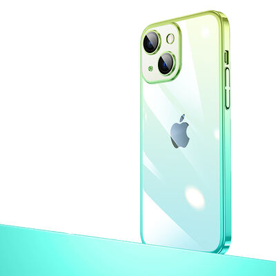 Apple iPhone 14 Kılıf Parlak Renk Geçişli Kamera Korumalı Zore Senkron Kapak - 4