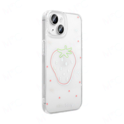 Apple iPhone 14 Kılıf Şeffaf Figürlü Zore Folk Sert Kapak - 10