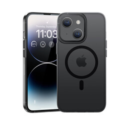 Apple iPhone 14 Kılıf Wireless Şarj Destekli Benks Magnetik Haze Kapak - 9