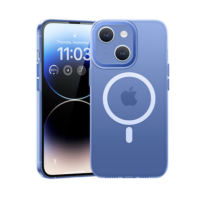 Apple iPhone 14 Kılıf Wireless Şarj Destekli Benks Magnetik Haze Kapak - 10