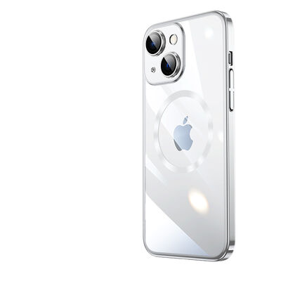 Apple iPhone 14 Kılıf Wireless Şarj Özellikli Sert PC Zore Riksos Magsafe Kapak - 6