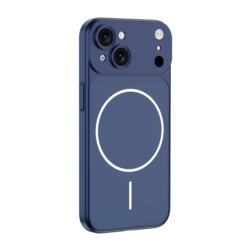 Apple iPhone 14 Kılıf Zore M-Safe Şarj Özellikli Kamera Korumalı Spark Kapak - 7