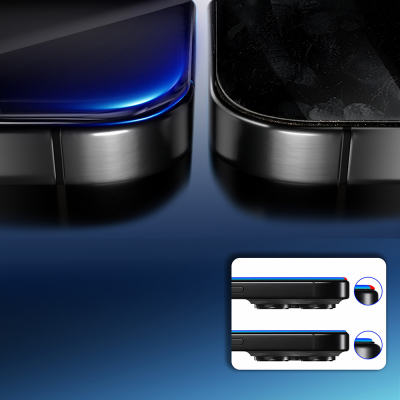 Apple iPhone 14 Mohseven Safir Coating HD Temperli Cam Ekran Koruyucu - 8