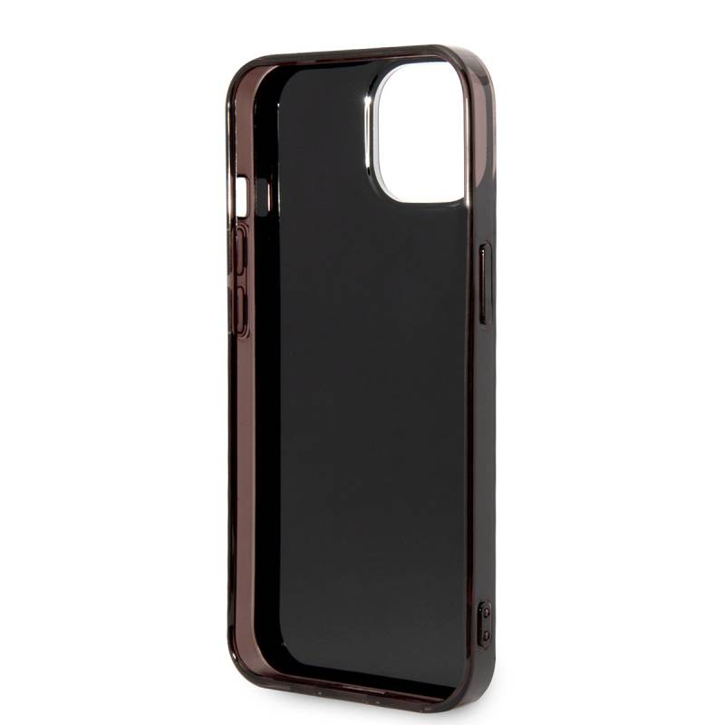 Apple iPhone 14 Plus Case AMG Transparent Double Layer Carbon Design II Cover - 2