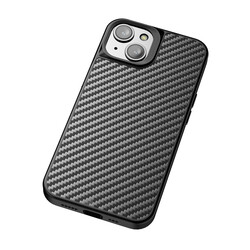 Apple iPhone 14 Plus Case Aramid Carbon Fiber with Magsafe Wlons Radison Cover - 3