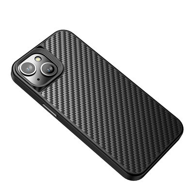 Apple iPhone 14 Plus Case Aramid Carbon Fiber with Magsafe Wlons Radison Cover - 6