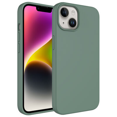 Apple iPhone 14 Plus Case Liquid Technology Erasable Hard Zore Kivi Cover - 3