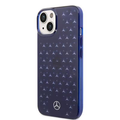 Apple iPhone 14 Plus Case Mercedes Benz Transparent Star Design Cover - 2