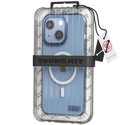 Apple iPhone 14 Plus Case Magsafe Charge Youngkit Colored Glaze Series Cover - 6