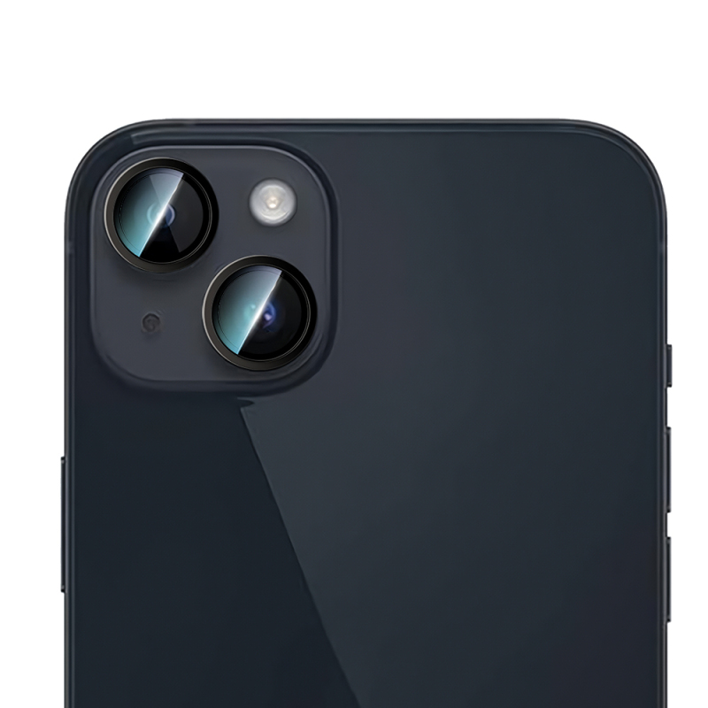 Apple iPhone 14 Plus CaseWorld Alloy Series Oleophobic Anti-Reflective Camera Lens Protector - 3