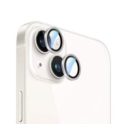 Apple iPhone 14 Plus CaseWorld Alloy Serisi Oleofobik Anti Reflective Kamera Lens Koruyucu - 6