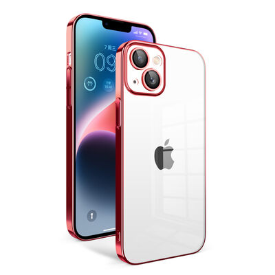 Apple iPhone 14 Plus Kılıf Kamera Korumalı Renkli Çerçeveli Zore Garaj Kapak - 7