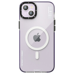 Apple iPhone 14 Plus Kılıf Magsafe Şarj Özellikli YoungKit Exquisite Serisi Kapak - 7
