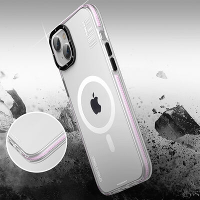 Apple iPhone 14 Plus Kılıf Magsafe Şarj Özellikli YoungKit Exquisite Serisi Kapak - 3
