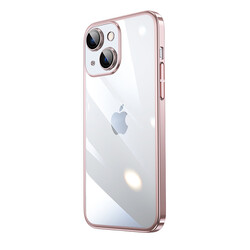 Apple iPhone 14 Plus Kılıf Sert PC Renkli Çerçeveli Zore Riksos Kapak - 4