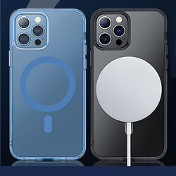 Apple iPhone 14 Plus Wiwu M-safe Şarj Özellikli Lens Korumalı Şeffaf Silikon Kapak - 15