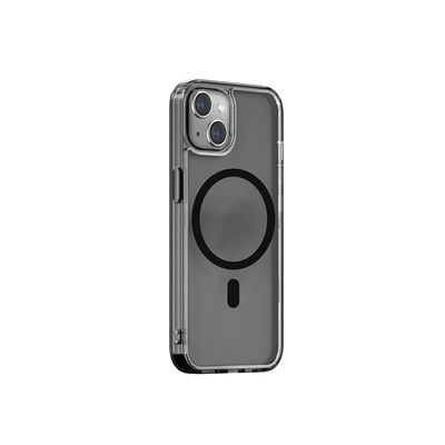 Apple iPhone 14 Plus Wiwu M-safe Şarj Özellikli Lens Korumalı Şeffaf Silikon Kapak - 2