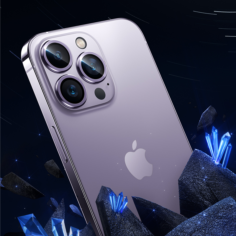 Apple iPhone 14 Pro Benks DR Safir Kamera Lens Koruyucu - 11