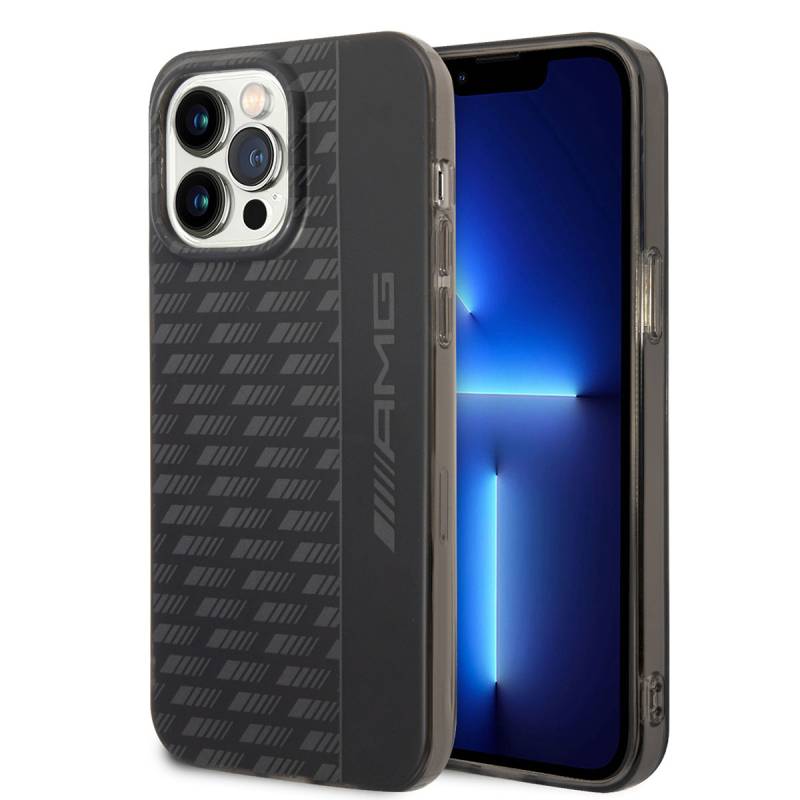 Apple iPhone 14 Pro Case AMG Frosted Frosted PC Carbon Design Cover - 1