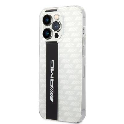 Apple iPhone 14 Pro Case AMG Transparent Double Layer Carbon Design II Cover - 2