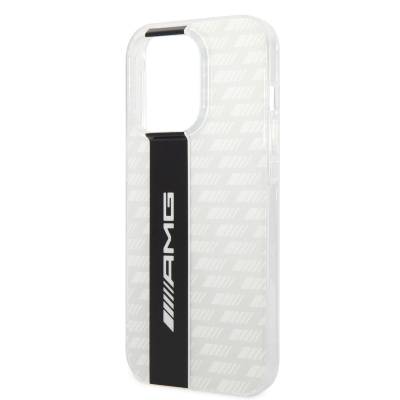 Apple iPhone 14 Pro Case AMG Transparent Double Layer Carbon Design II Cover - 5