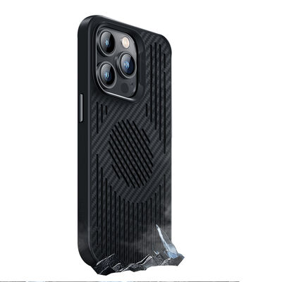 Apple iPhone 14 Pro Case Benks Magnetic Cooling Kevlar Cooler Featured Phone Case - 10