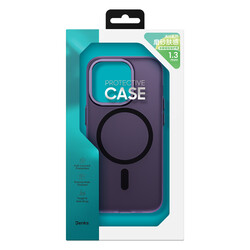 Apple iPhone 14 Pro Case Benks New Series Magnetic Haze Cover with Wireless Charging Support - 2