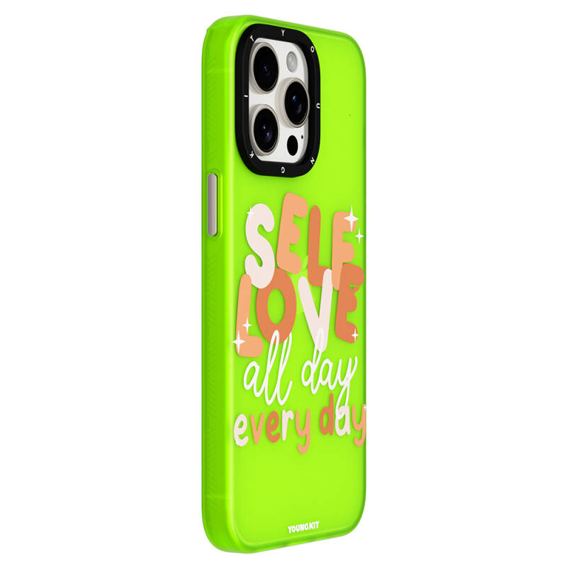 Apple iPhone 14 Pro Case Bethany Green Designed Youngkit Sweet Language Cover - 12
