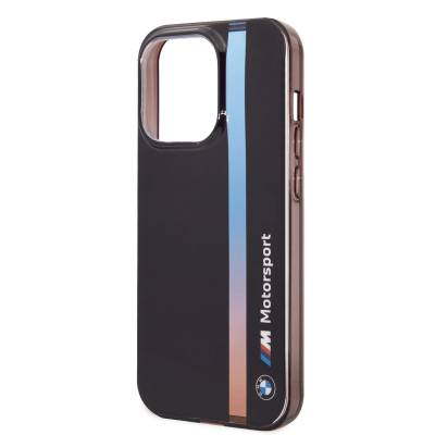 Apple iPhone 14 Pro Case BMW Original Licensed Color Gradient Striped Design Cover - 5