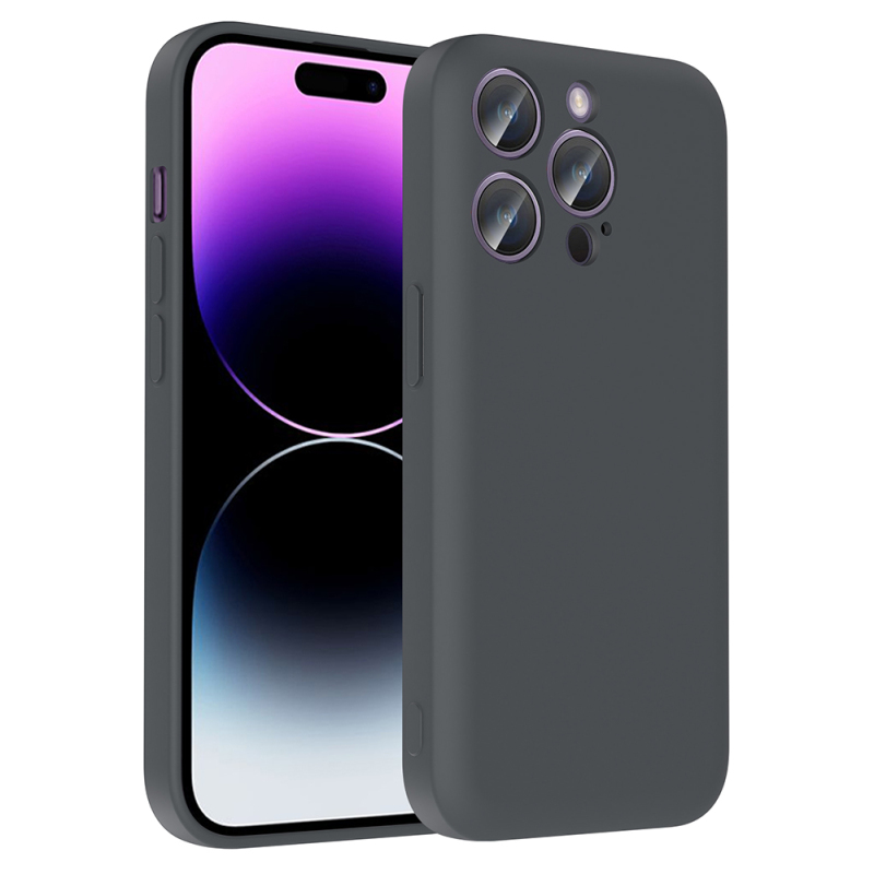 Apple iPhone 14 Pro Case Camera Protection Card Holder Zore Vitra Cover - 4
