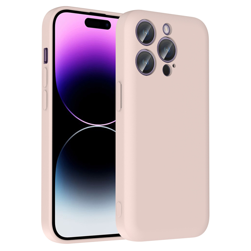 Apple iPhone 14 Pro Case Camera Protection Card Holder Zore Vitra Cover - 7