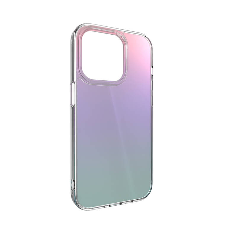 Apple iPhone 14 Pro Case Color Changing Edges Transparent Design Licensed Switcheasy Crush Plus Cover - 4