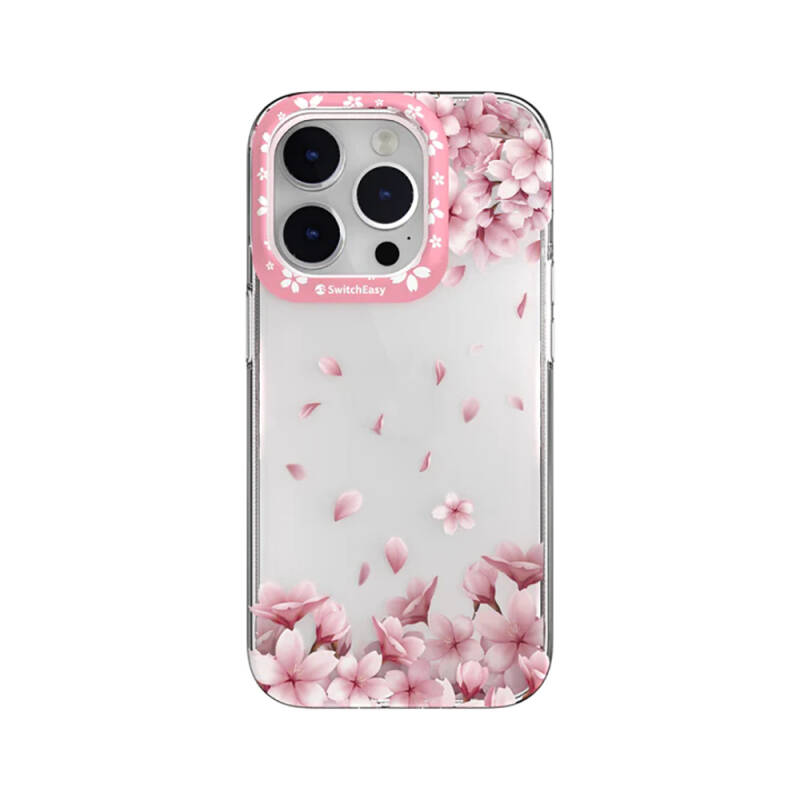 Apple iPhone 14 Pro Case Double IMD Printed Licensed Switcheasy Artist Sakura Cover - 1