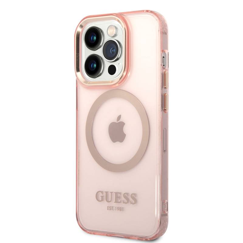 Apple iPhone 14 Pro Case GUESS Magsafe Charge Feature Airbag Design Cover - 2