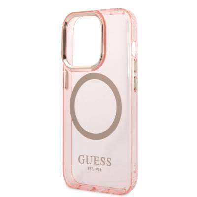 Apple iPhone 14 Pro Case GUESS Magsafe Charge Feature Airbag Design Cover - 5