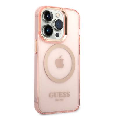 Apple iPhone 14 Pro Case GUESS Magsafe Charge Feature Airbag Design Cover - 8