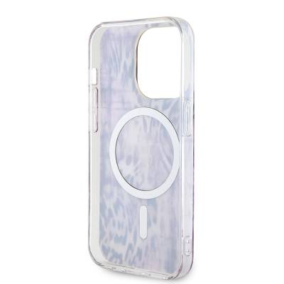 Apple iPhone 14 Pro Case GUESS Magsafe Charging Capable Leopard Pattern Cover - 6