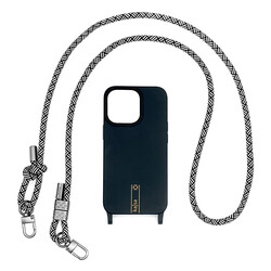 Apple iPhone 14 Pro Case Kajsa Missy And Match Classic Rope Strap Cover - 13