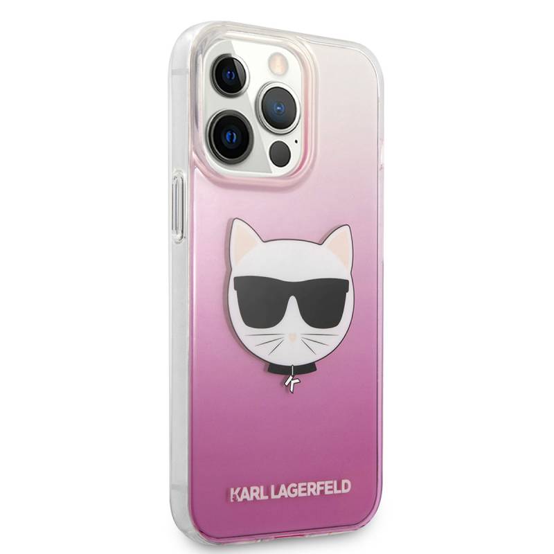 Apple iPhone 14 Pro Case Karl Lagerfeld Hard TPU Choupette Design Cover - 8