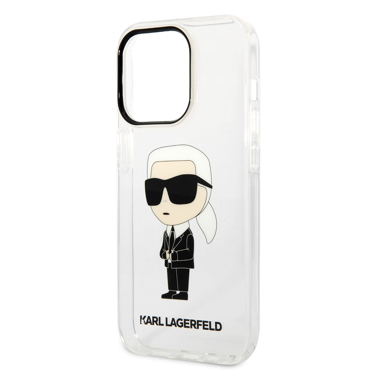 Apple iPhone 14 Pro Kılıf Karl Lagerfeld Transparan İkonik Karl Dizayn ...