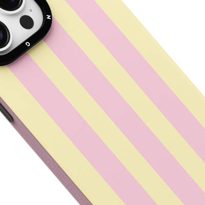 Apple iPhone 14 Pro Case Magsafe Charging Feature Youngkit Striped Piano Keys Series Cover - 13