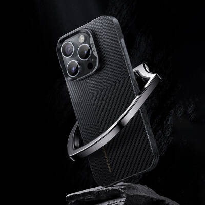 Apple iPhone 14 Pro Case Magsafe Charging Featured Carbon Fiber Benks Montage ArmorAir Kevlar Cover - 10