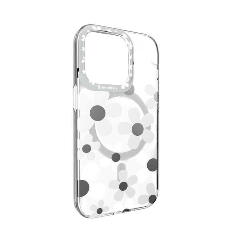 Apple iPhone 14 Pro Case Magsafe Charging Featured Double IMD Printed Licensed Switcheasy Artist-M Fleur Cover - 4