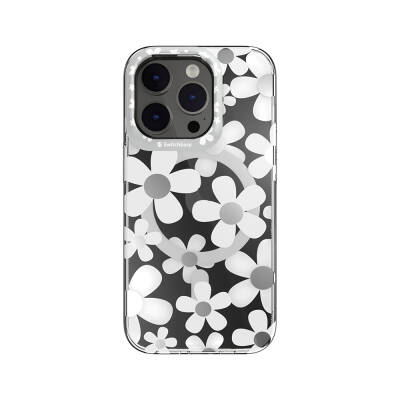 Apple iPhone 14 Pro Case Magsafe Charging Featured Double IMD Printed Licensed Switcheasy Artist-M Fleur Cover - 2