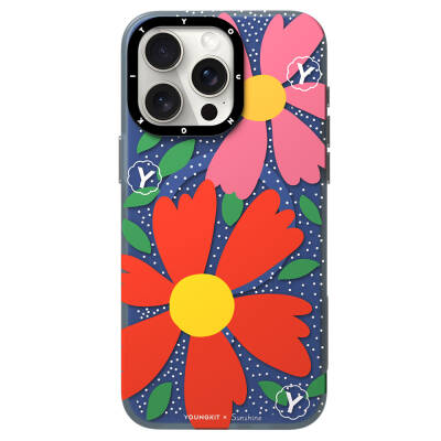 Apple iPhone 14 Pro Case Magsafe Charging Featured Sunshine Design Youngkit Colorful Series Cover - 1