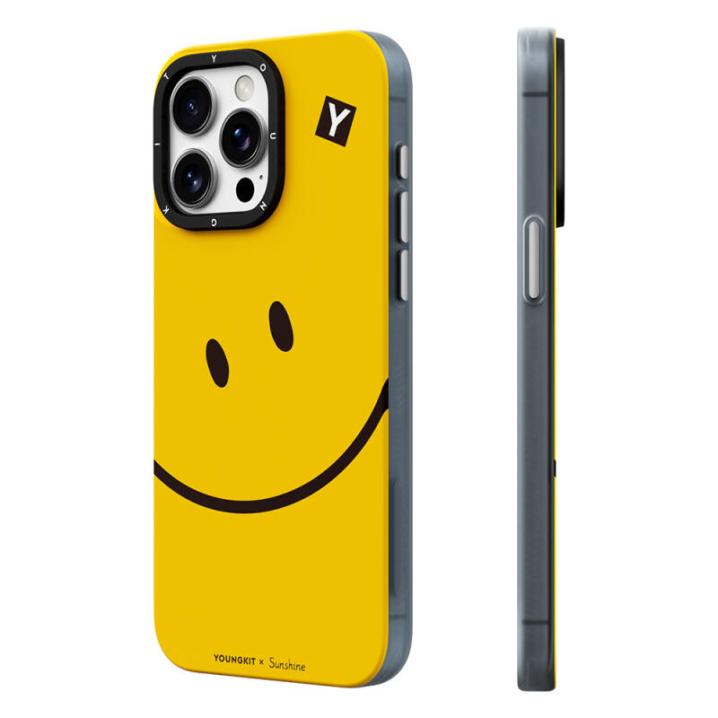 Apple iPhone 14 Pro Case Magsafe Charging Featured Sunshine Design Youngkit Daily Happy Series Cover - 6