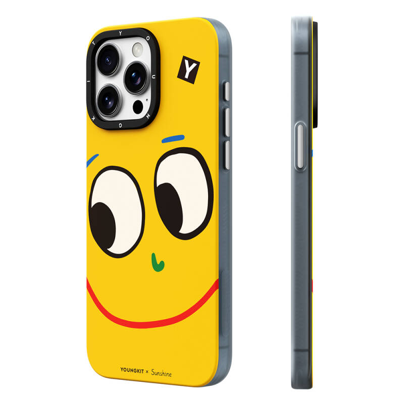 Apple iPhone 14 Pro Case Magsafe Charging Featured Sunshine Design Youngkit Daily Happy Series Cover - 5