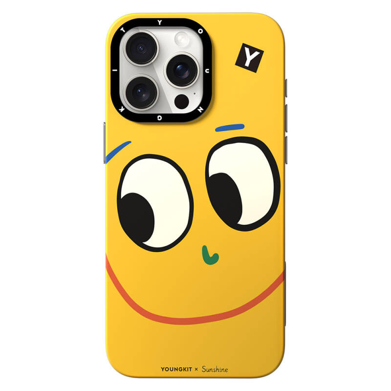 Apple iPhone 14 Pro Case Magsafe Charging Featured Sunshine Design Youngkit Daily Happy Series Cover - 3